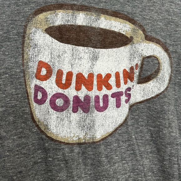Gray Dunkin' Donuts T-Shirt - Picture 2 of 4